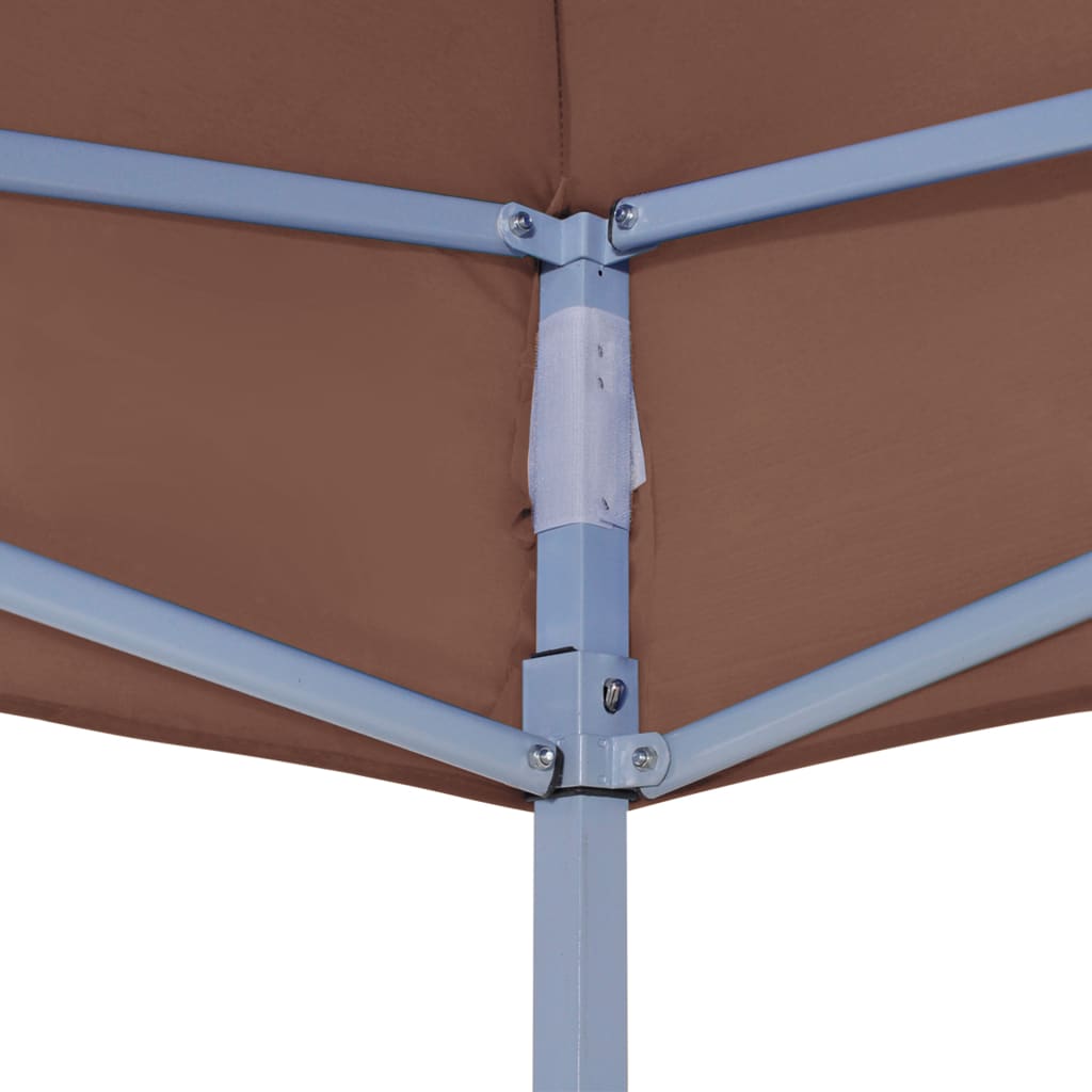 Teltduk for festtelt 4x3 m brun 270 g/m²
