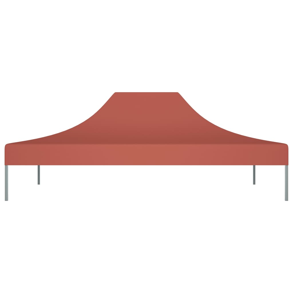 Teltduk for festtelt 4x3 m terrakotta 270 g/m²