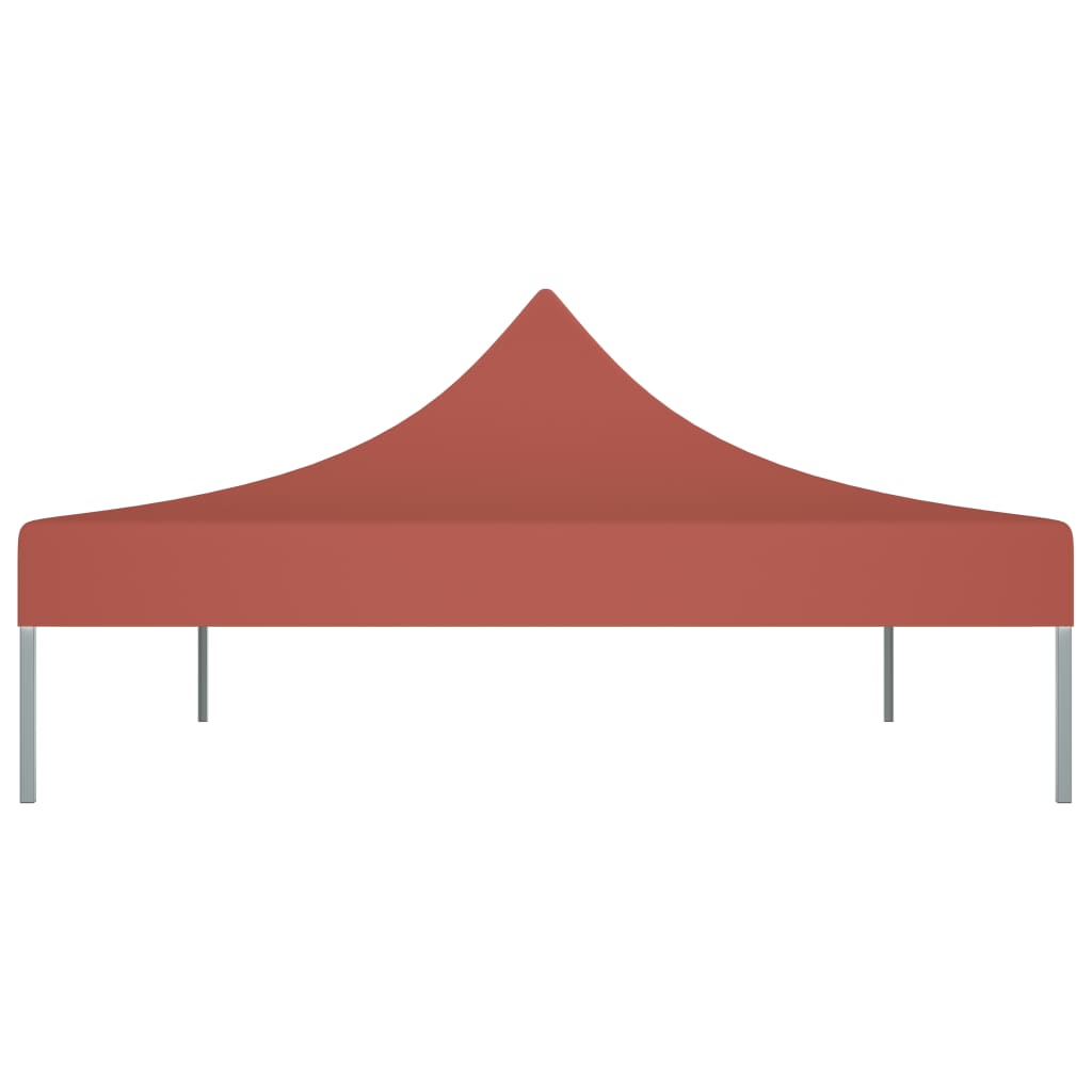 Teltduk for festtelt 4x3 m terrakotta 270 g/m²