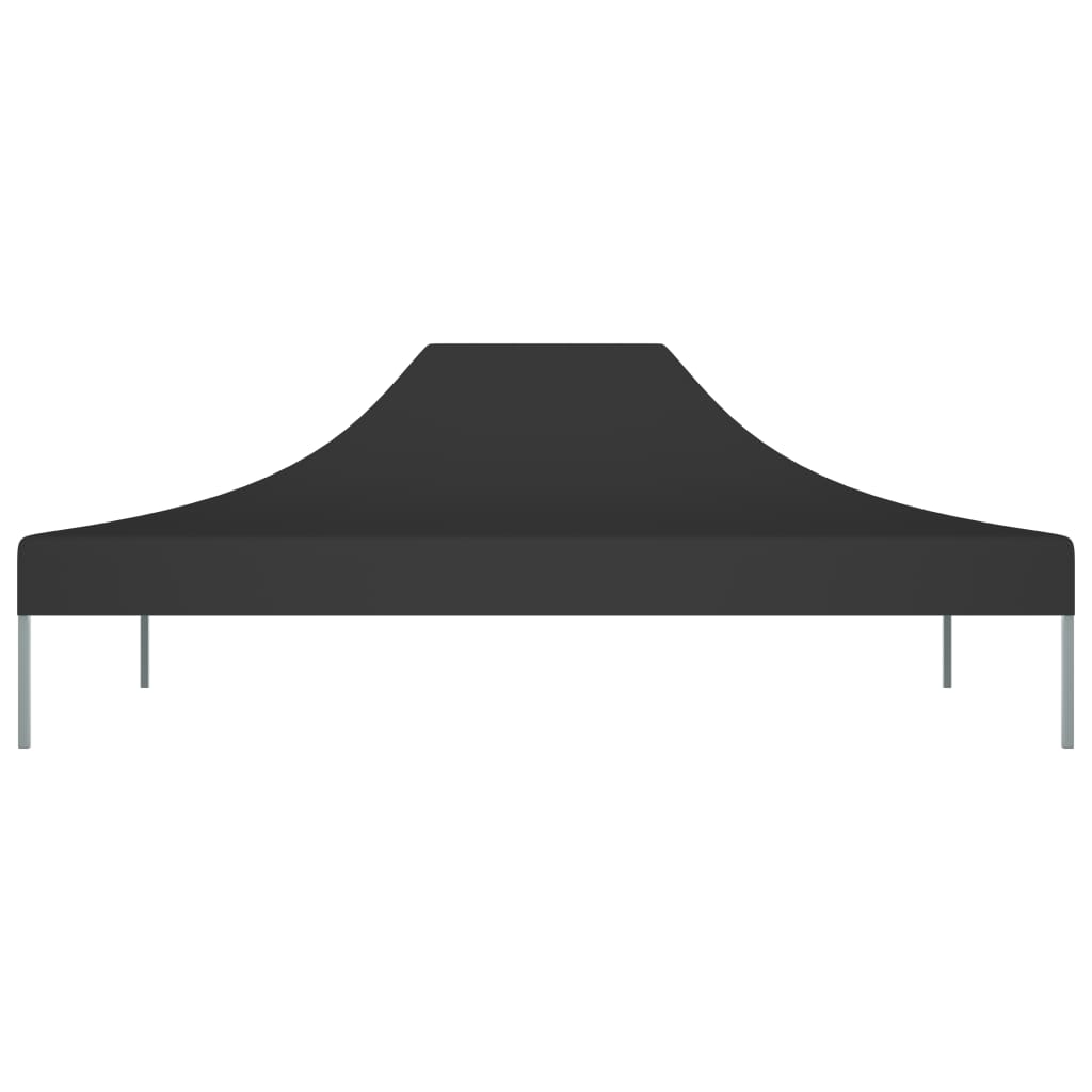 Teltduk for festtelt 4x3 m svart 270 g/m²