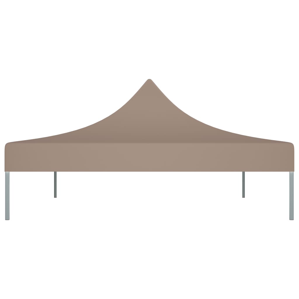 Teltduk for festtelt 4,5x3 m gråbrun 270 g/m²