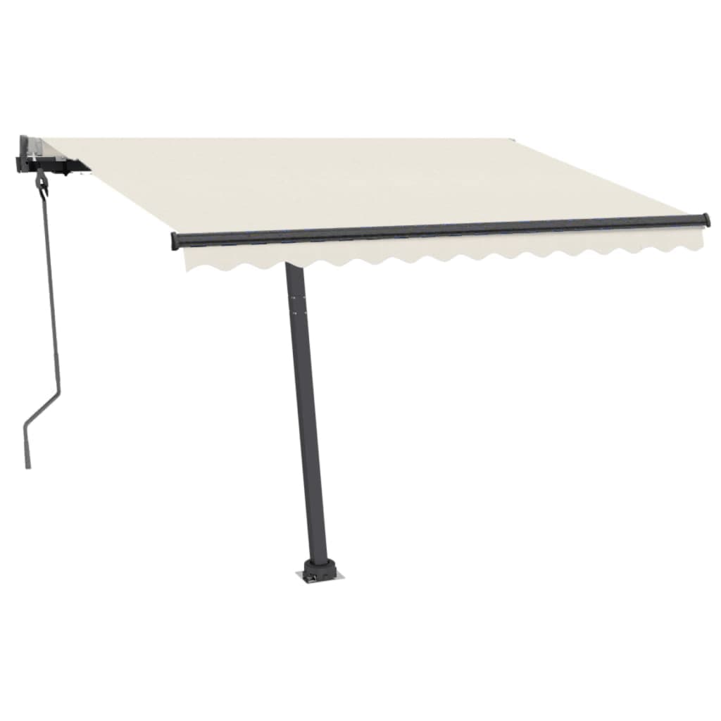 Markisestolpesett antrasitt 300x245 cm jern