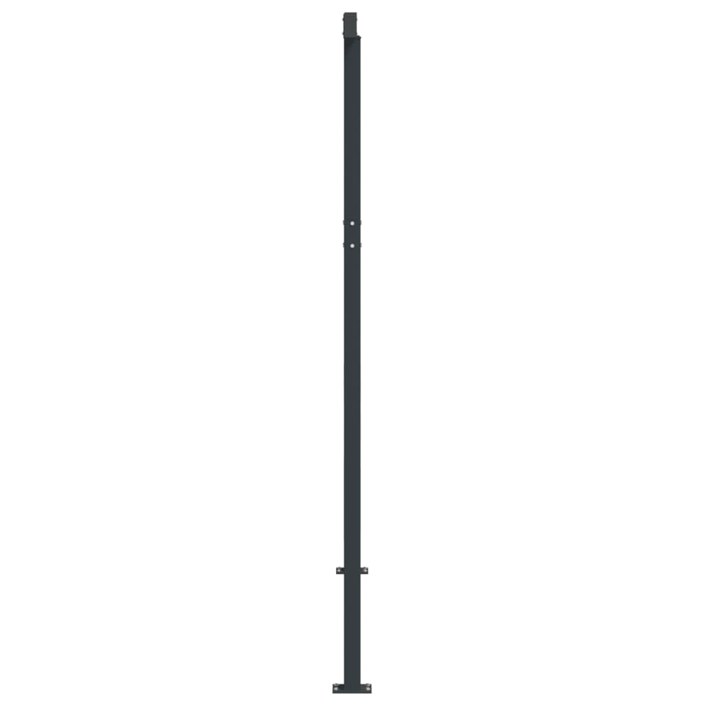 Markisestolpesett antrasitt 300x245 cm jern