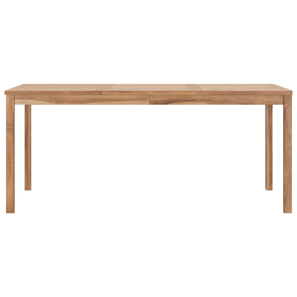 Utendørs spisebord 180x90x77 cm heltre teak