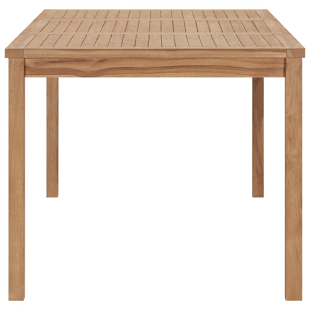 Utendørs spisebord 180x90x77 cm heltre teak