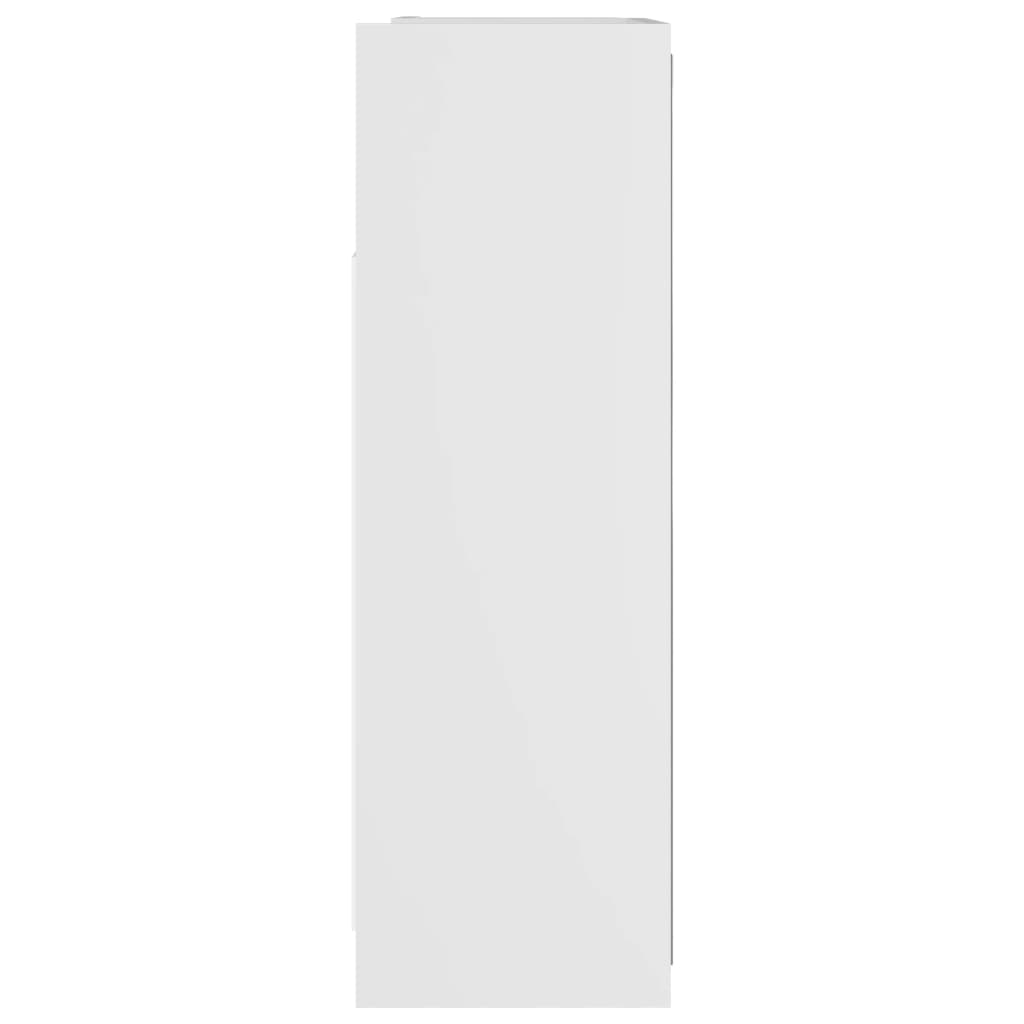 Speilskap til baderom hvit 62,5x20,5x64 cm sponplate