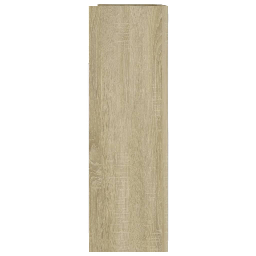 Speilskap til baderom sonoma eik 62,5x20,5x64 cm sponplate