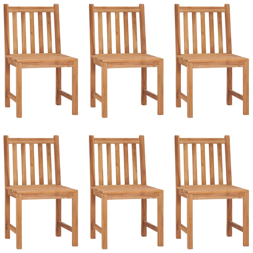 7-delers hagespisesett 180x90 cm heltre teak