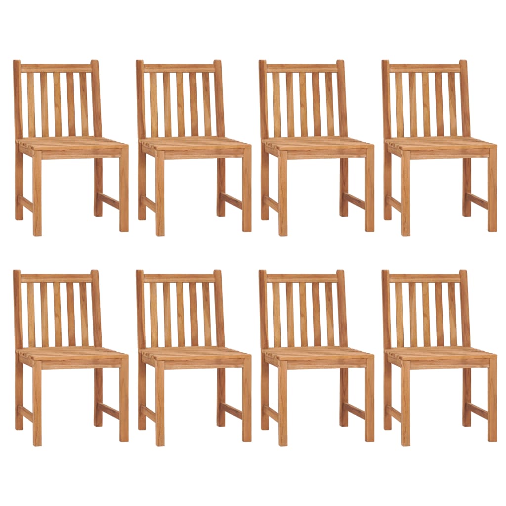 9-delers hagespisesett 180x90 cm heltre teak