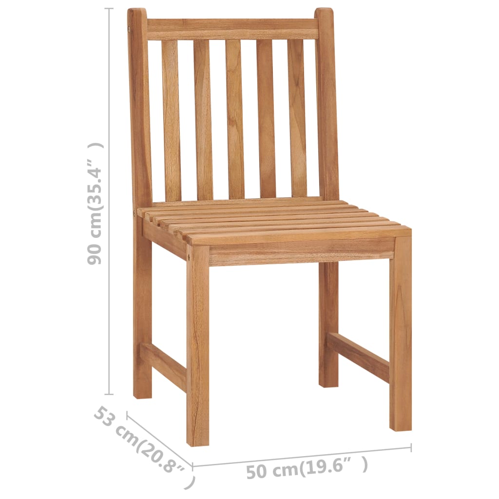 9-delers hagespisesett 180x90 cm heltre teak