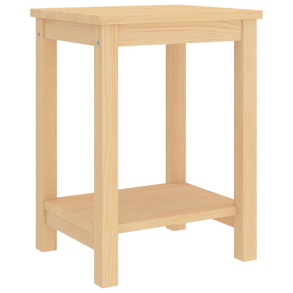 Nattbord naturell 35x30x47 cm heltre furu