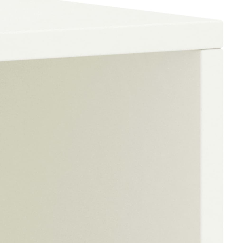 Nattbord 2 stk hvit 35x30x40 cm heltre furu
