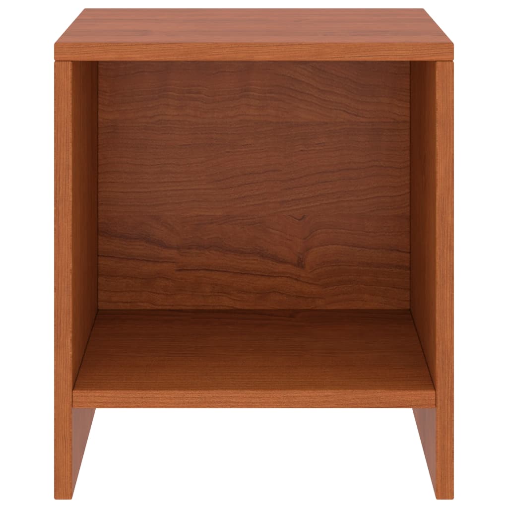 Nattbord 2 stk honningbrun 35x30x40 cm heltre furu