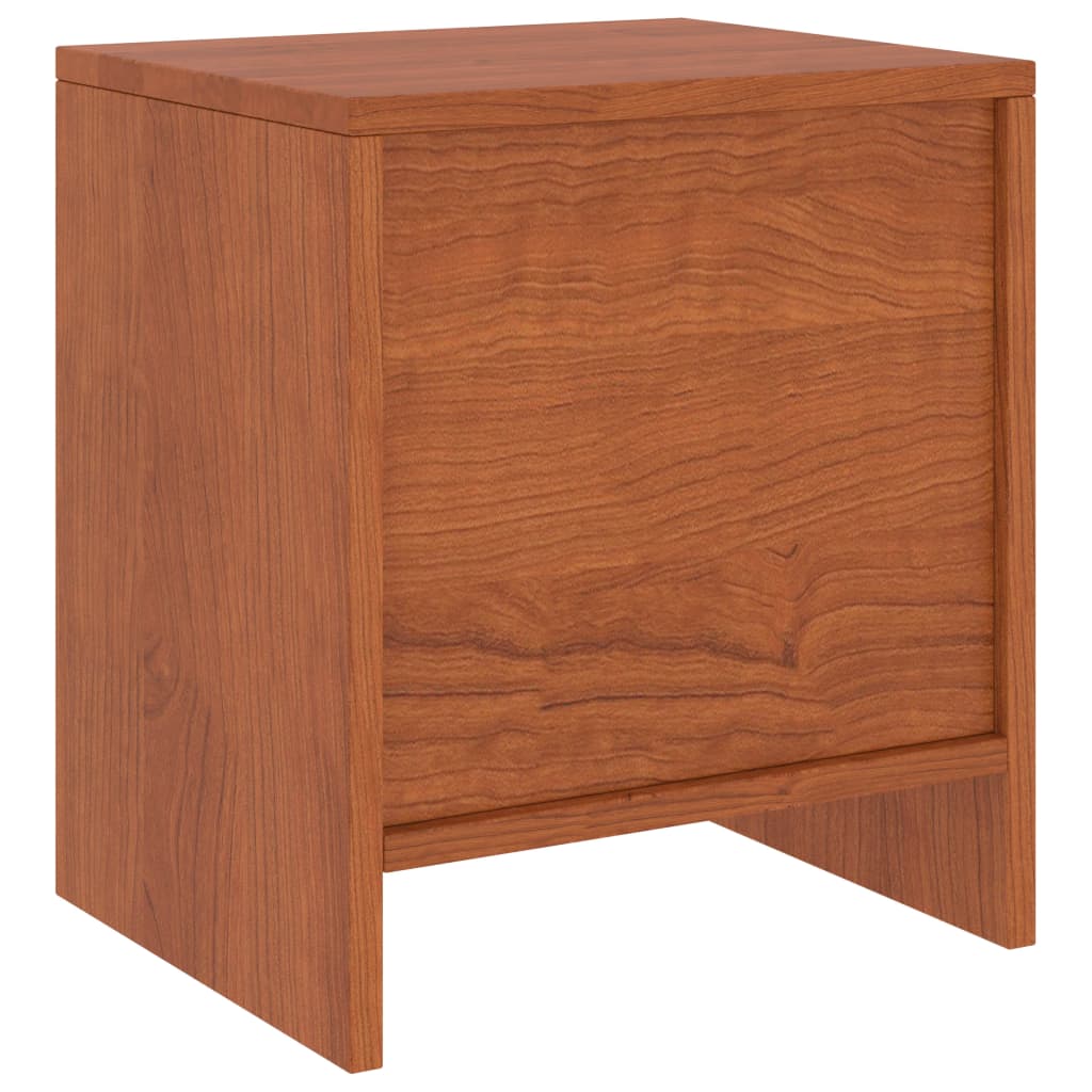 Nattbord 2 stk honningbrun 35x30x40 cm heltre furu