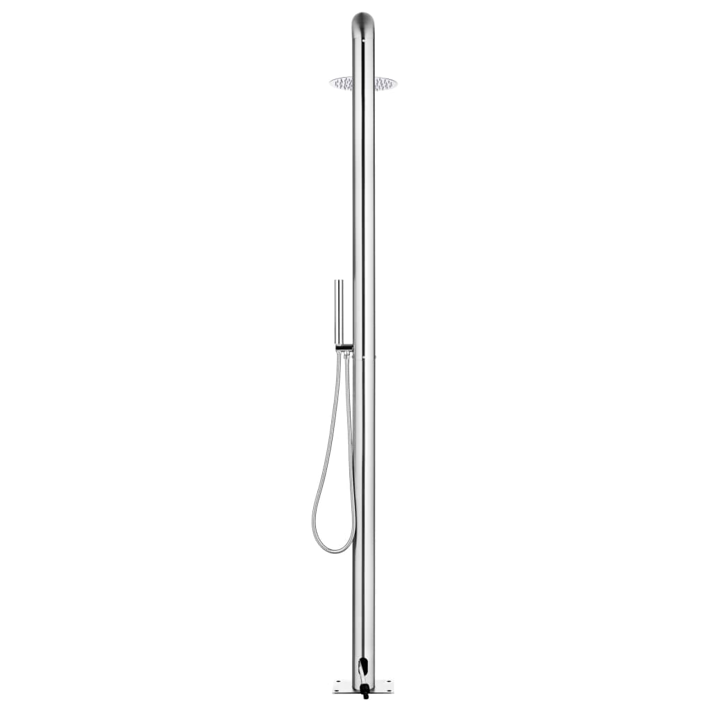 Hagedusj 225 cm rustfritt stål