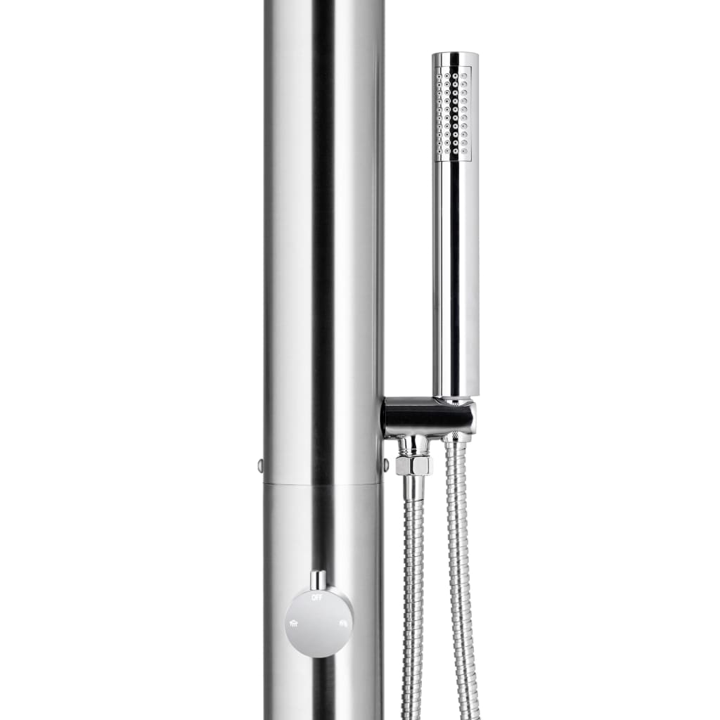 Hagedusj 225 cm rustfritt stål