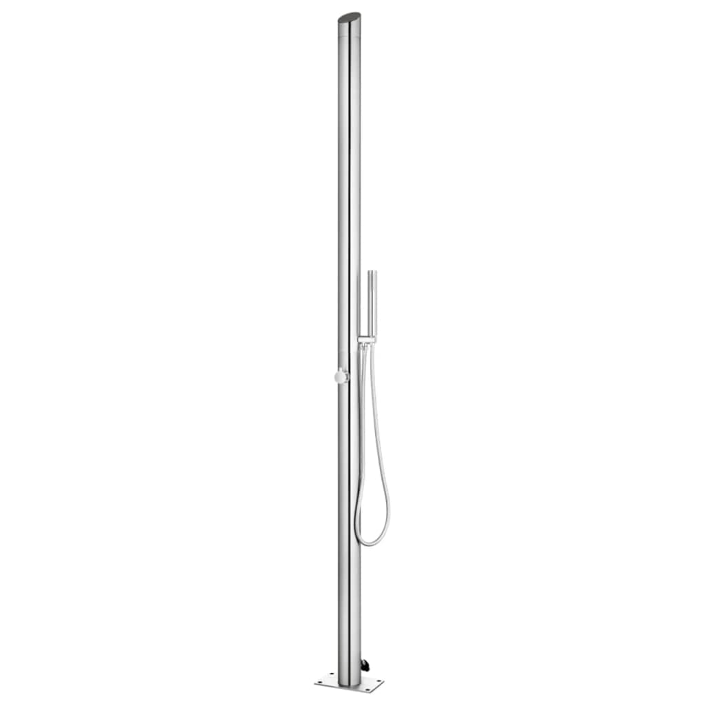 Hagedusj 220 cm rustfritt stål
