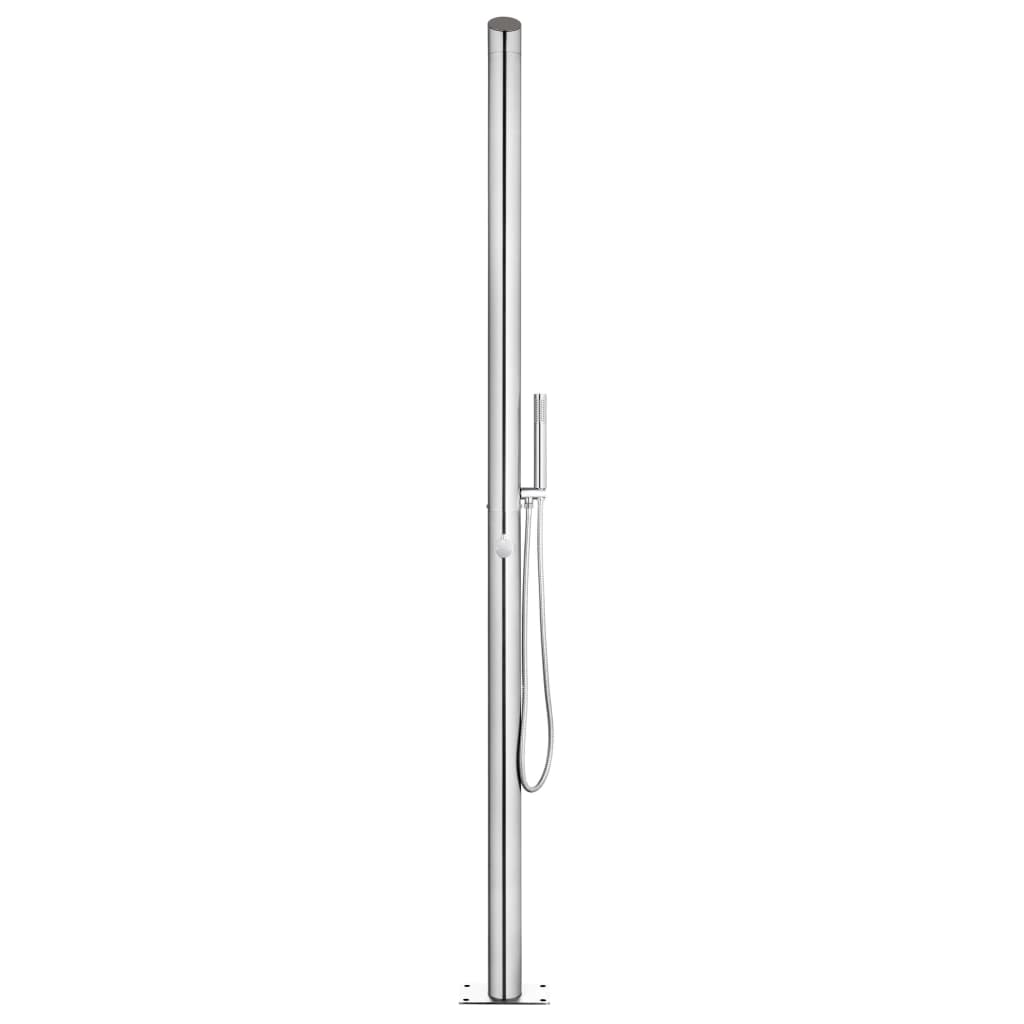 Hagedusj 220 cm rustfritt stål