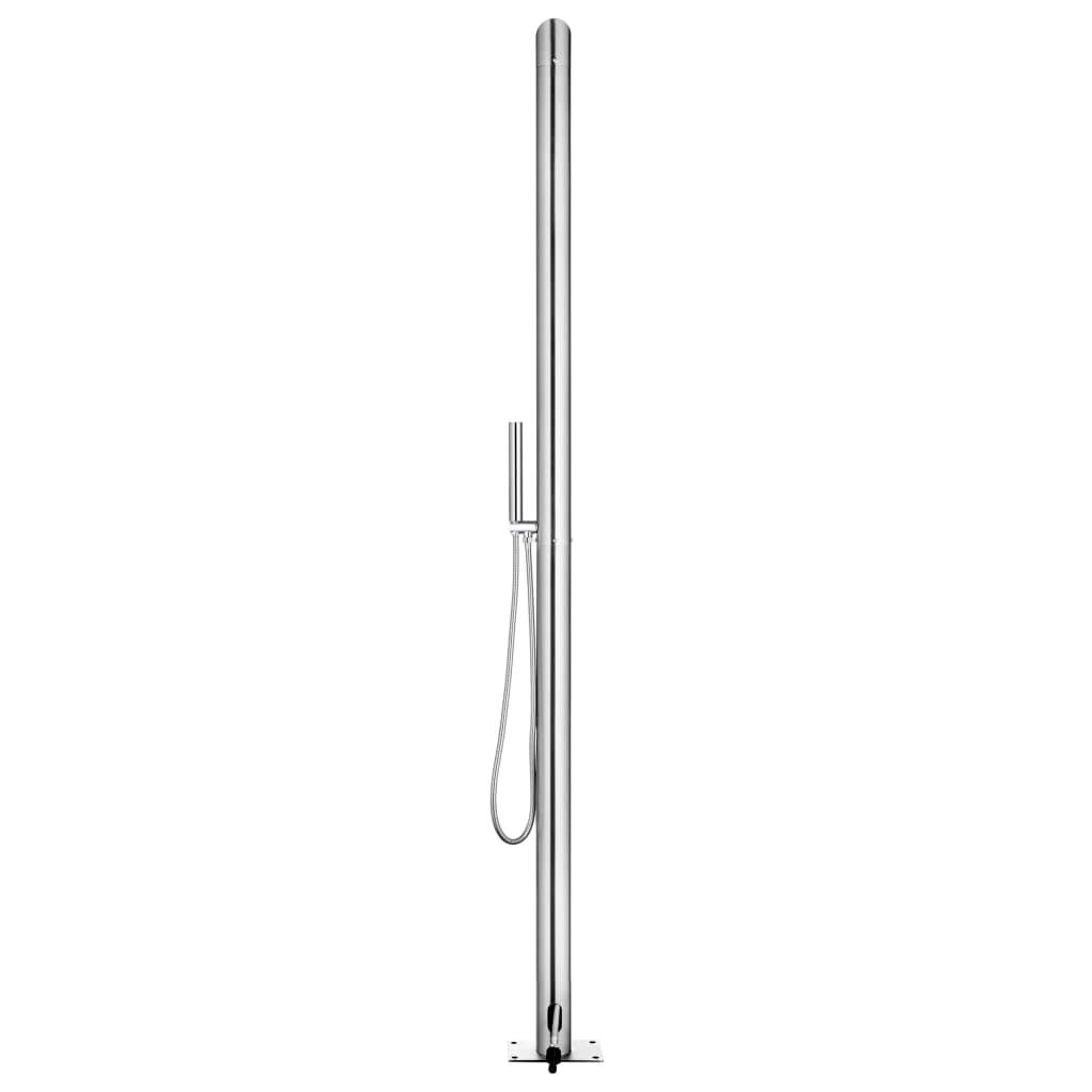 Hagedusj 220 cm rustfritt stål