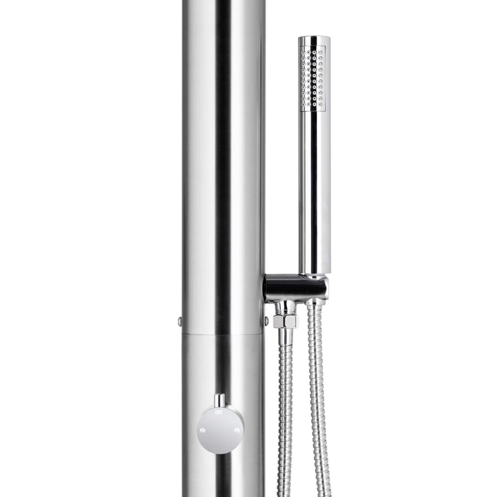 Hagedusj 220 cm rustfritt stål
