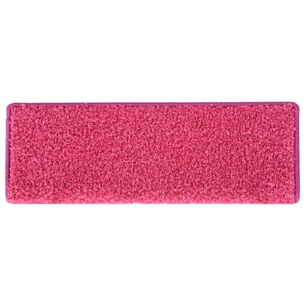 Trappetrinnstepper 15 stk 65x21x4 cm rosa