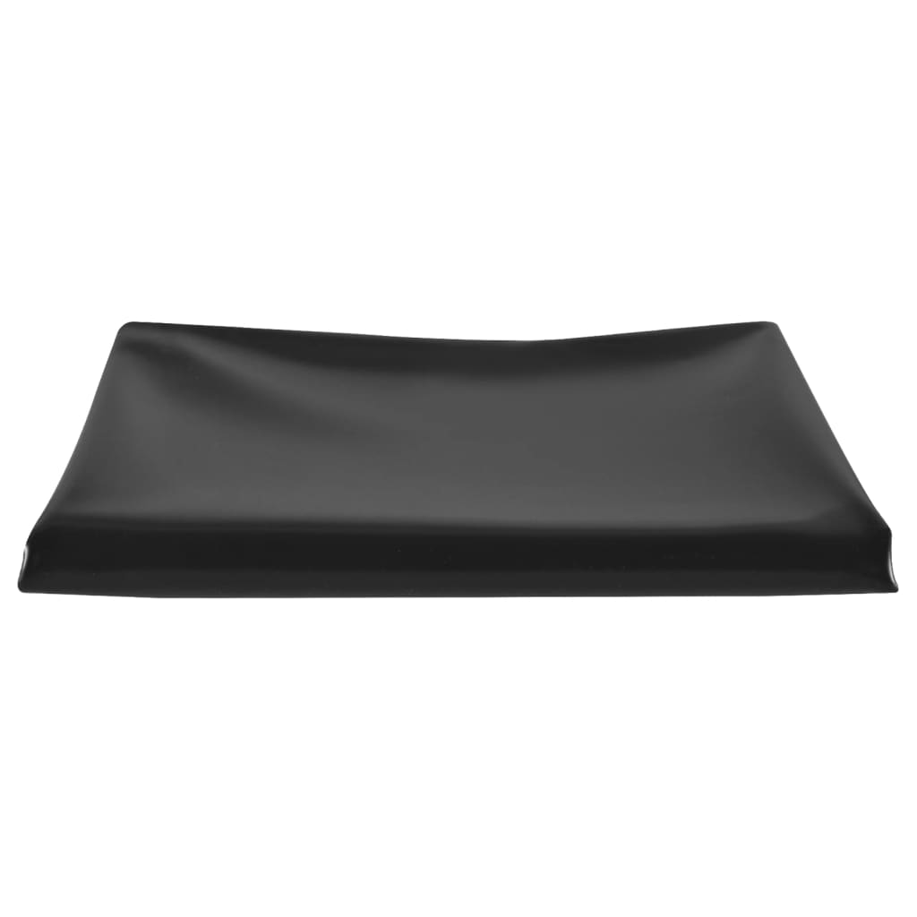 Damduk svart 2x1 m PVC 0,5 mm