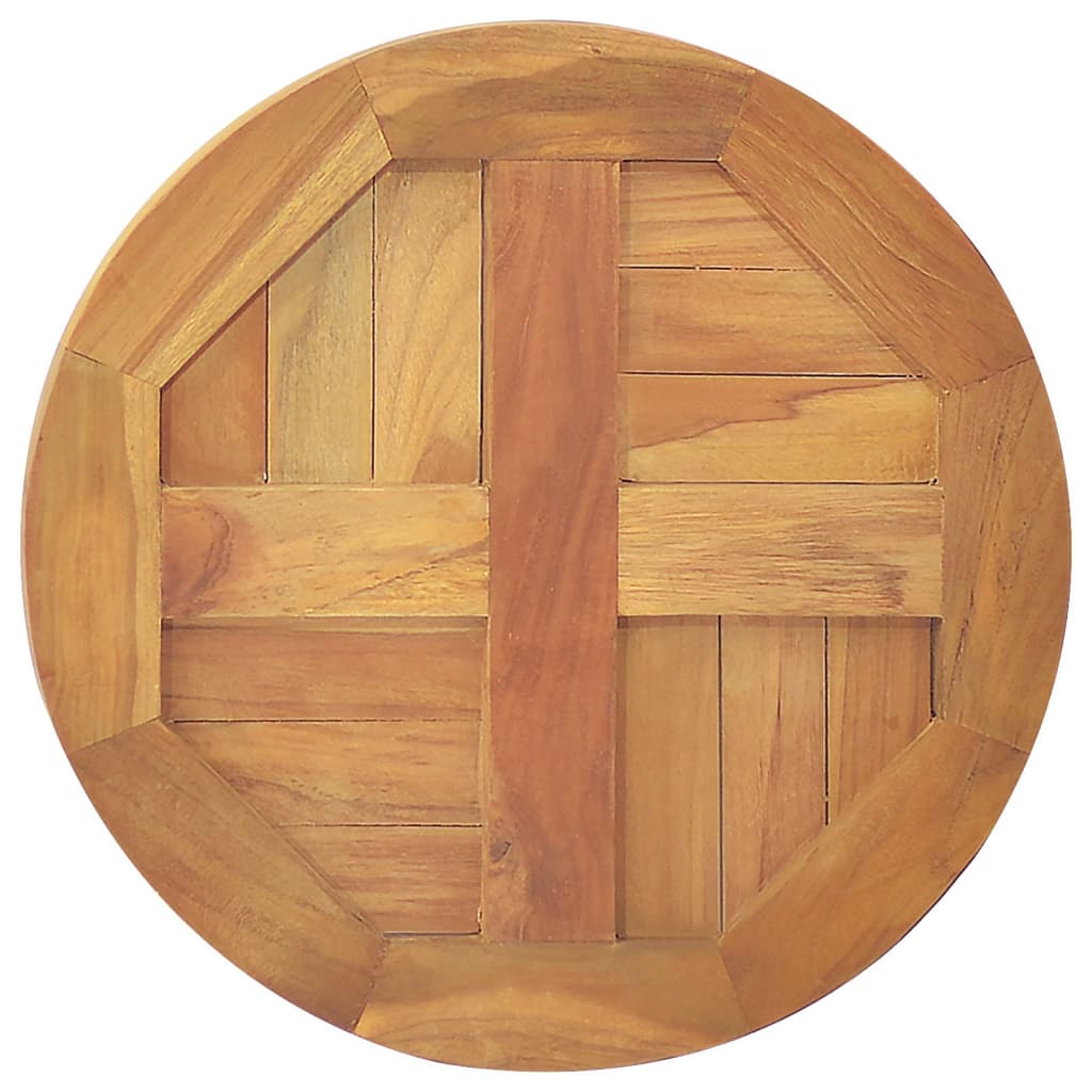 Bordplate heltre teak 2,5 cm 40 cm