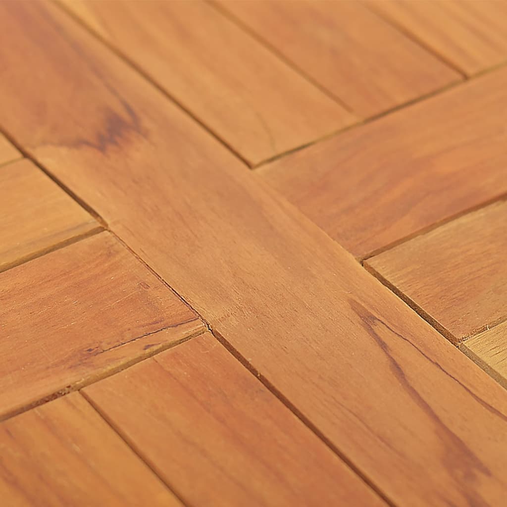 Bordplate heltre teak 2,5 cm 40 cm