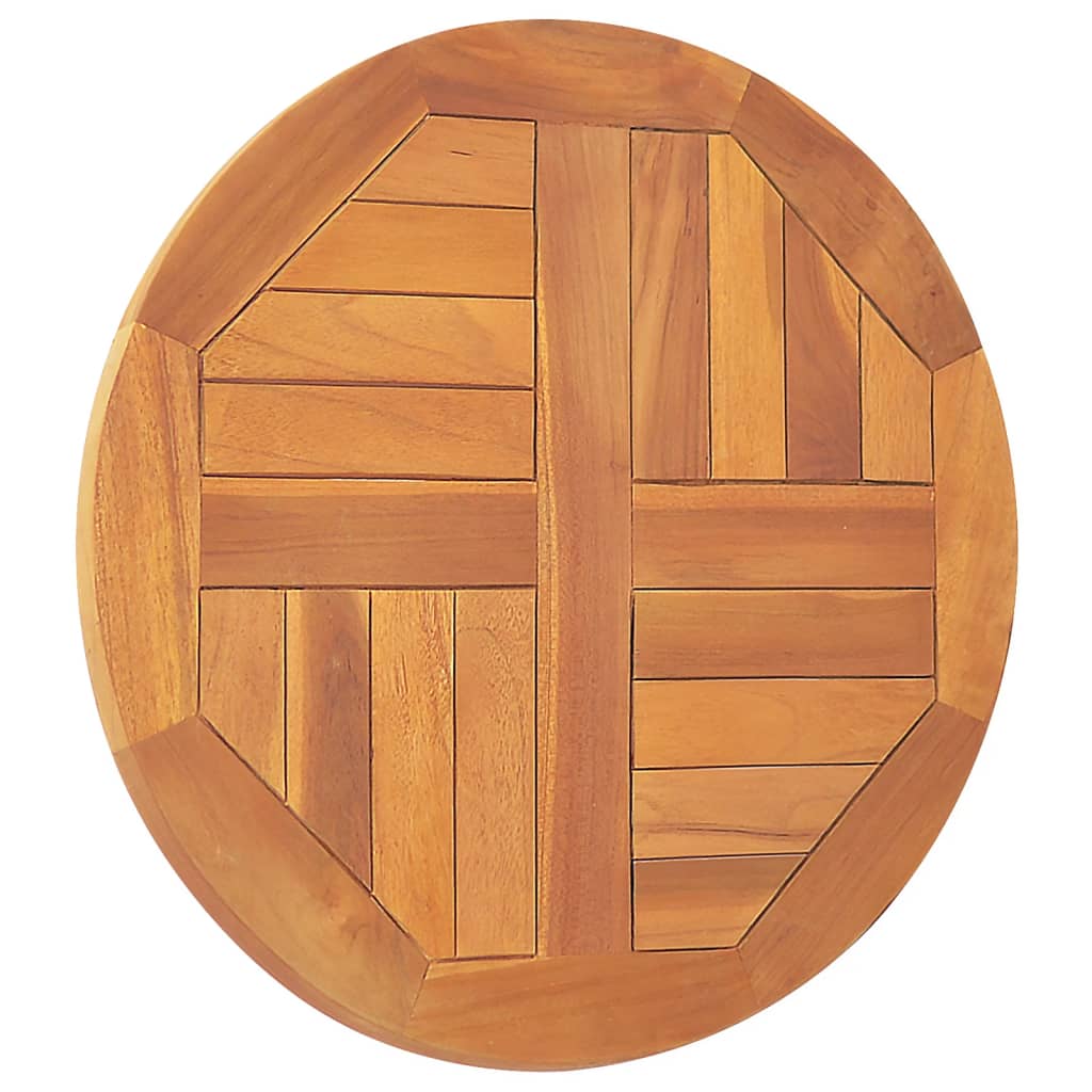 Bordplate heltre teak 2,5 cm 50 cm