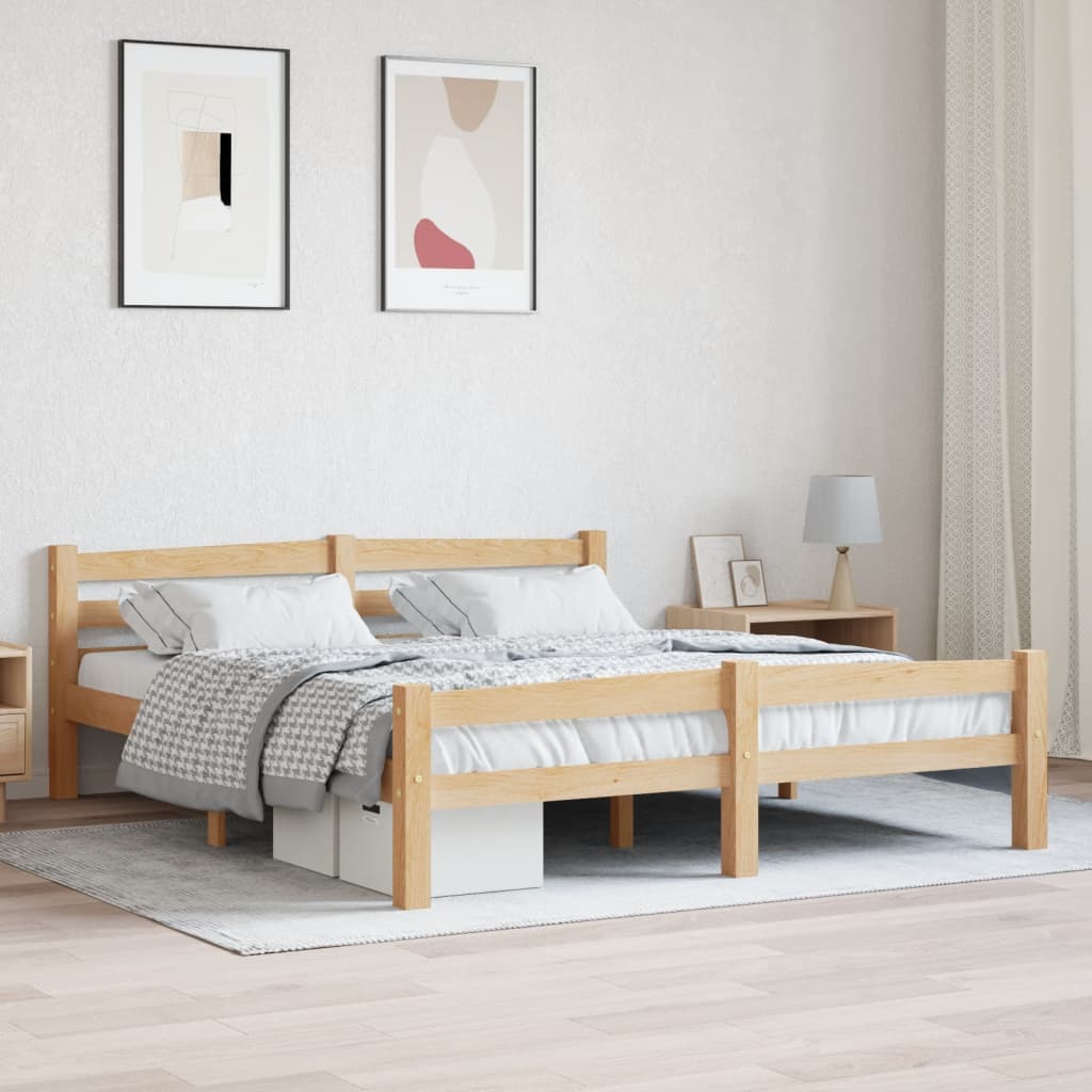 Sengeramme heltre furu 160x200 cm