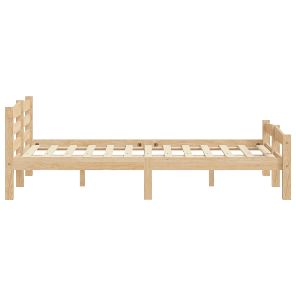 Sengeramme heltre furu 200x200 cm