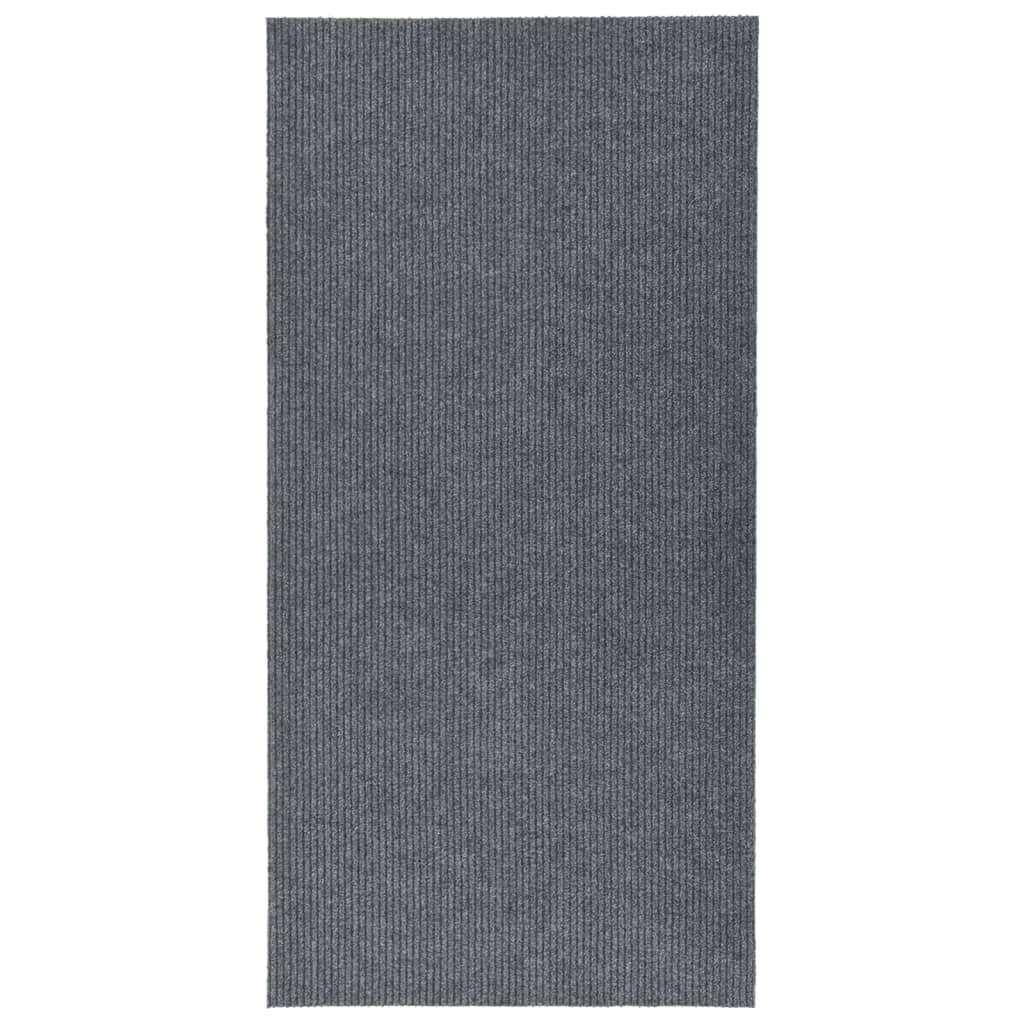 Smussfangende teppeløper grå 100x200 cm