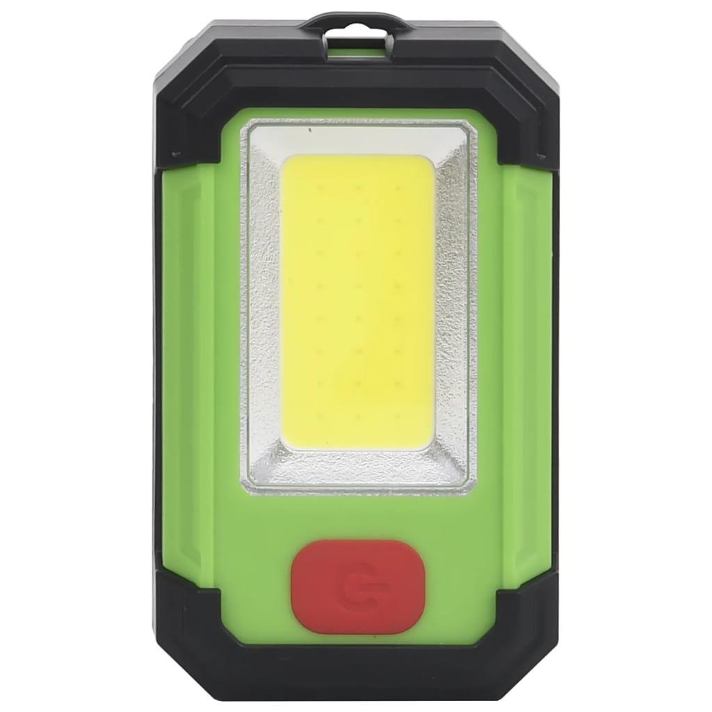 Bærbar solcelledrevet LED-spotlys 7 W kaldhvit