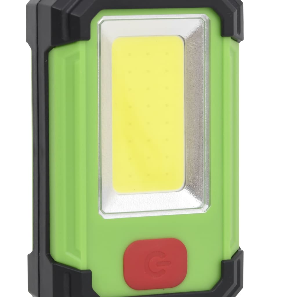Bærbar solcelledrevet LED-spotlys 7 W kaldhvit
