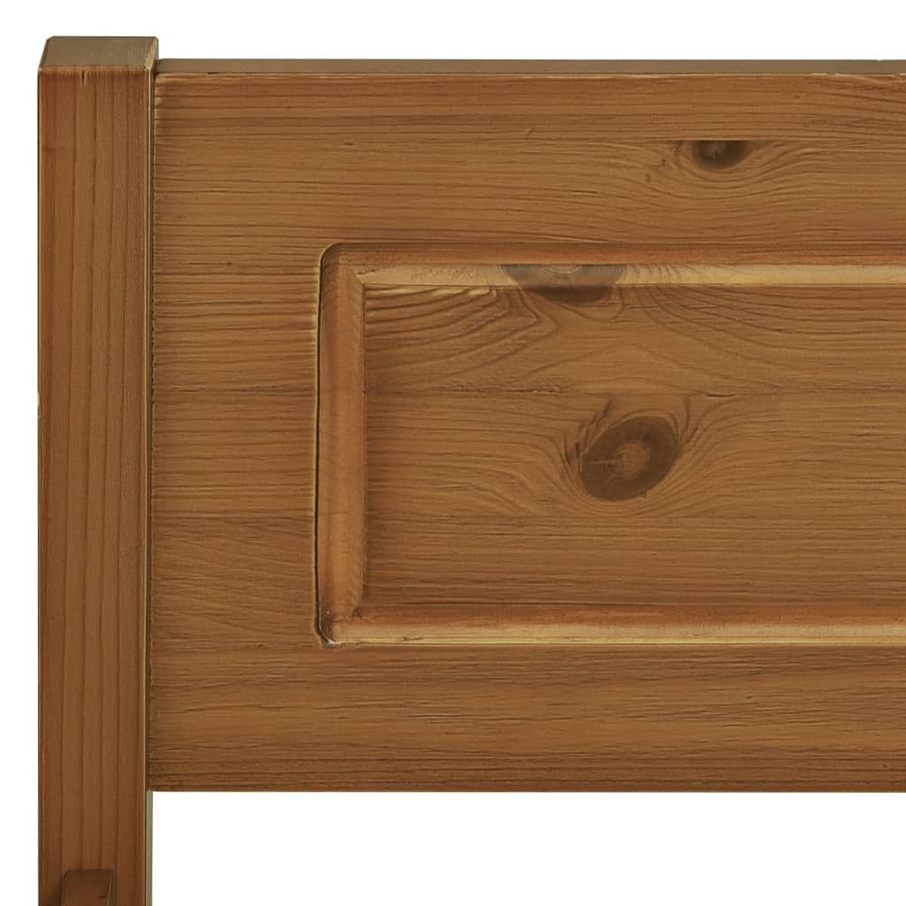Sengeramme heltre furu honningbrun 120x200 cm