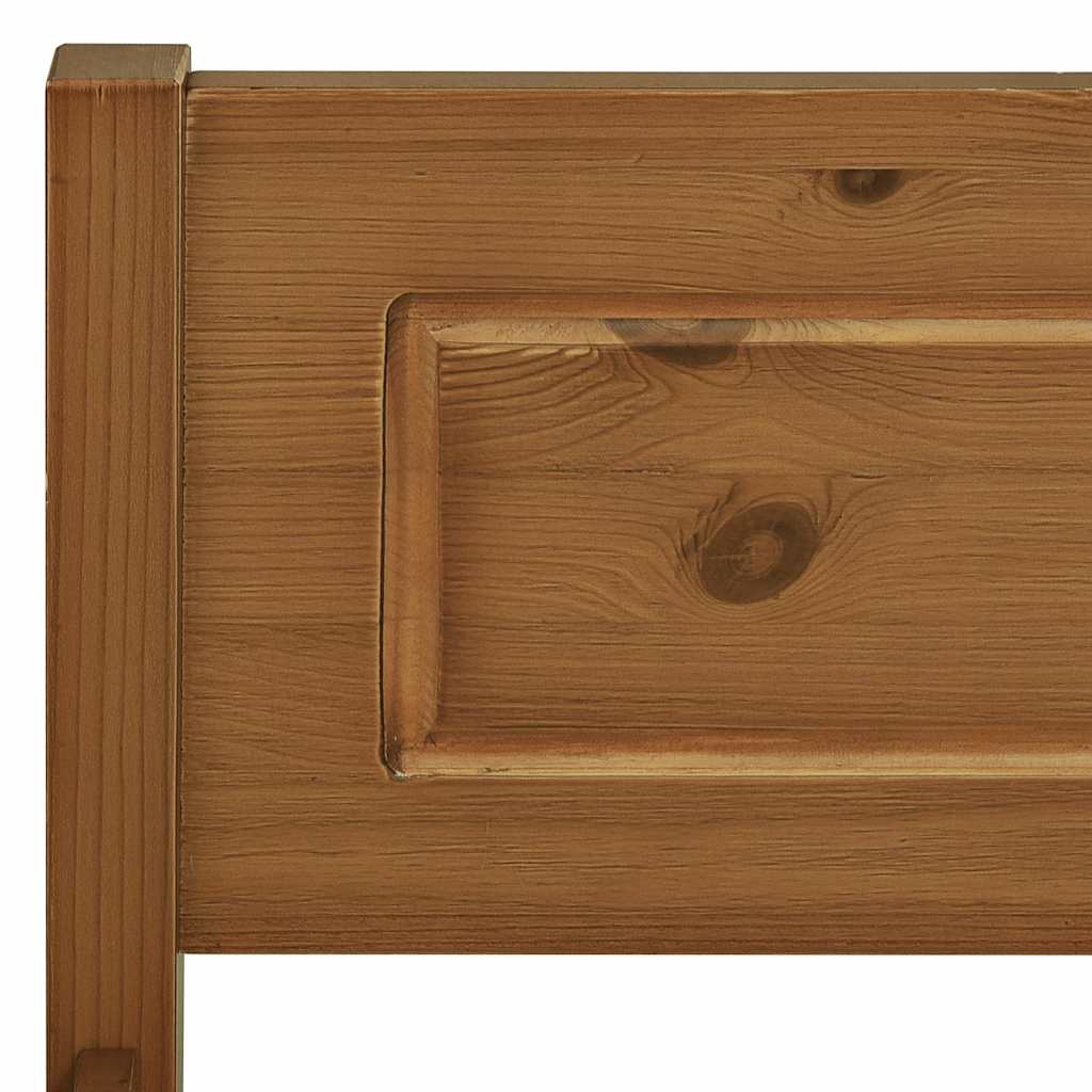 Sengeramme heltre furu honningbrun 140x200 cm
