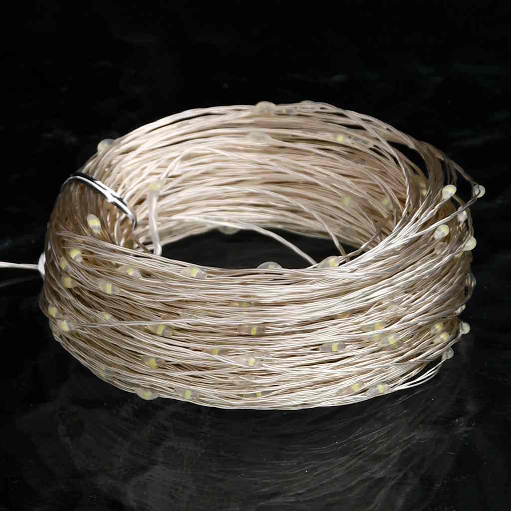 LED-strenglys med 300 lysdioder kaldhvit 30 m