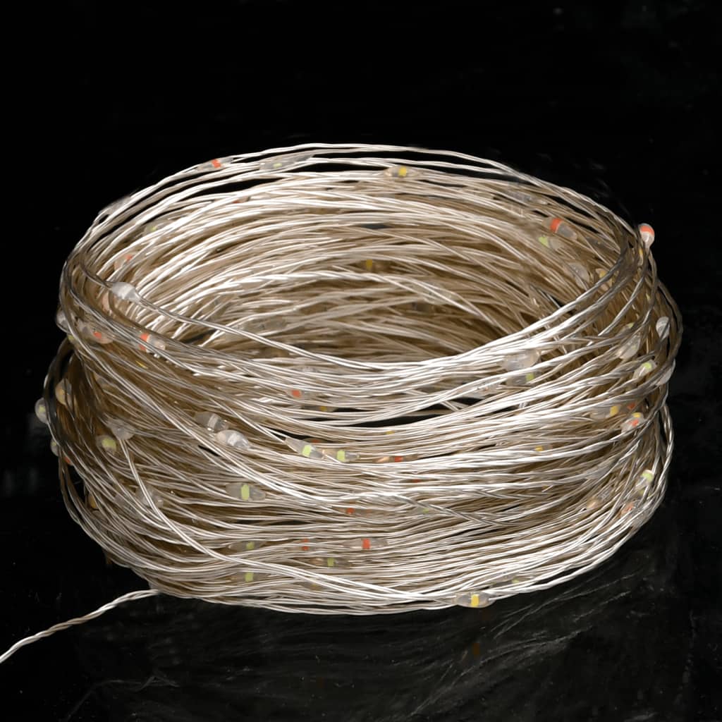 LED-strenglys med 300 lysdioder flerfarget 30 m