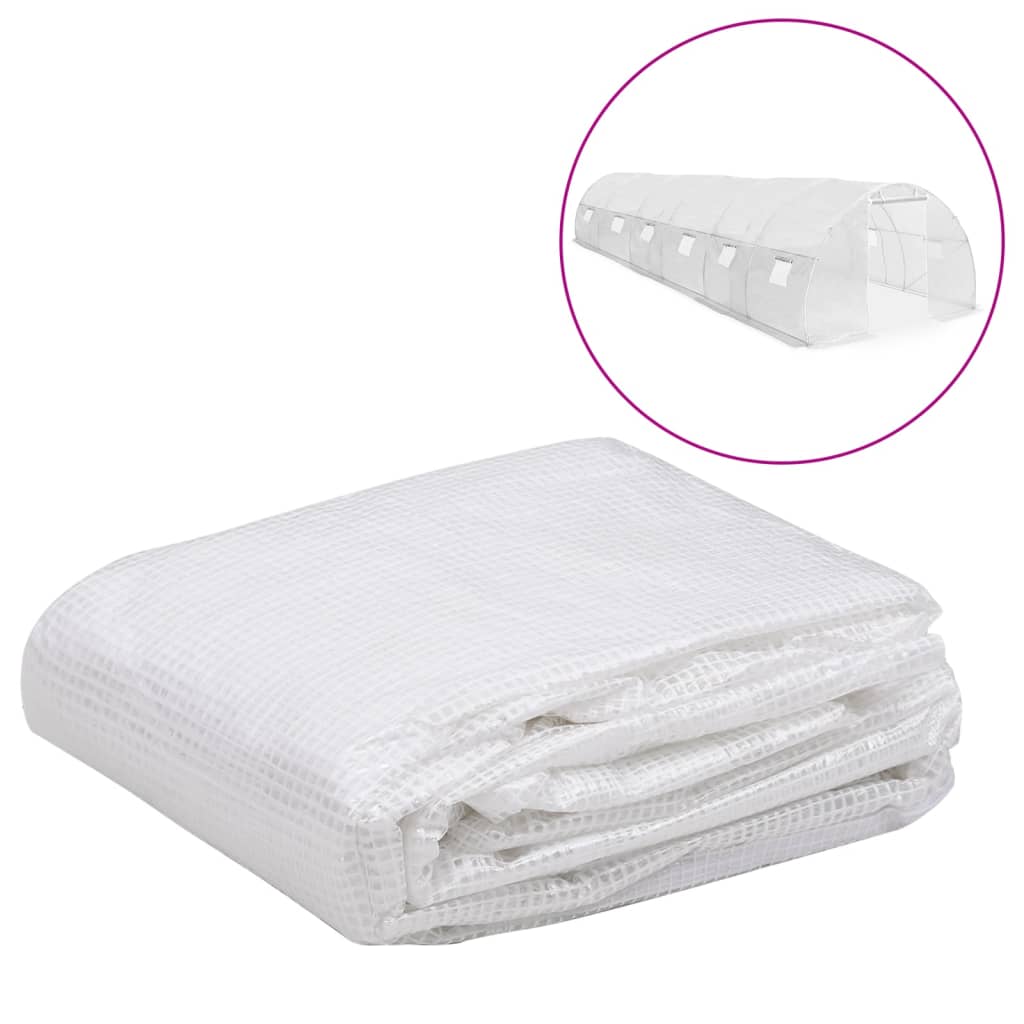 Erstattningstrekk til drivhus (27 m²) 3x9x2 m gjennomsiktig