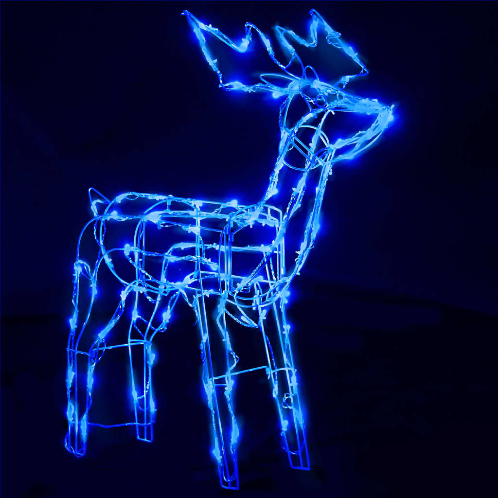 Julelysdekorasjon reinsdyr 3 deler 229 LEDs
