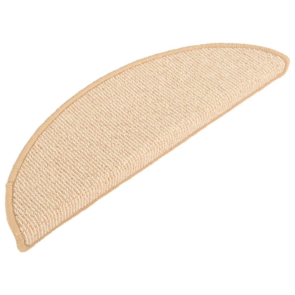Trappetrinnstepper 15 stk kremhvit 56x17x3 cm