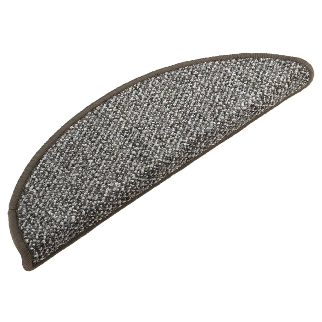 Trappetrinnstepper 15 stk antrasitt 65x21x4 cm
