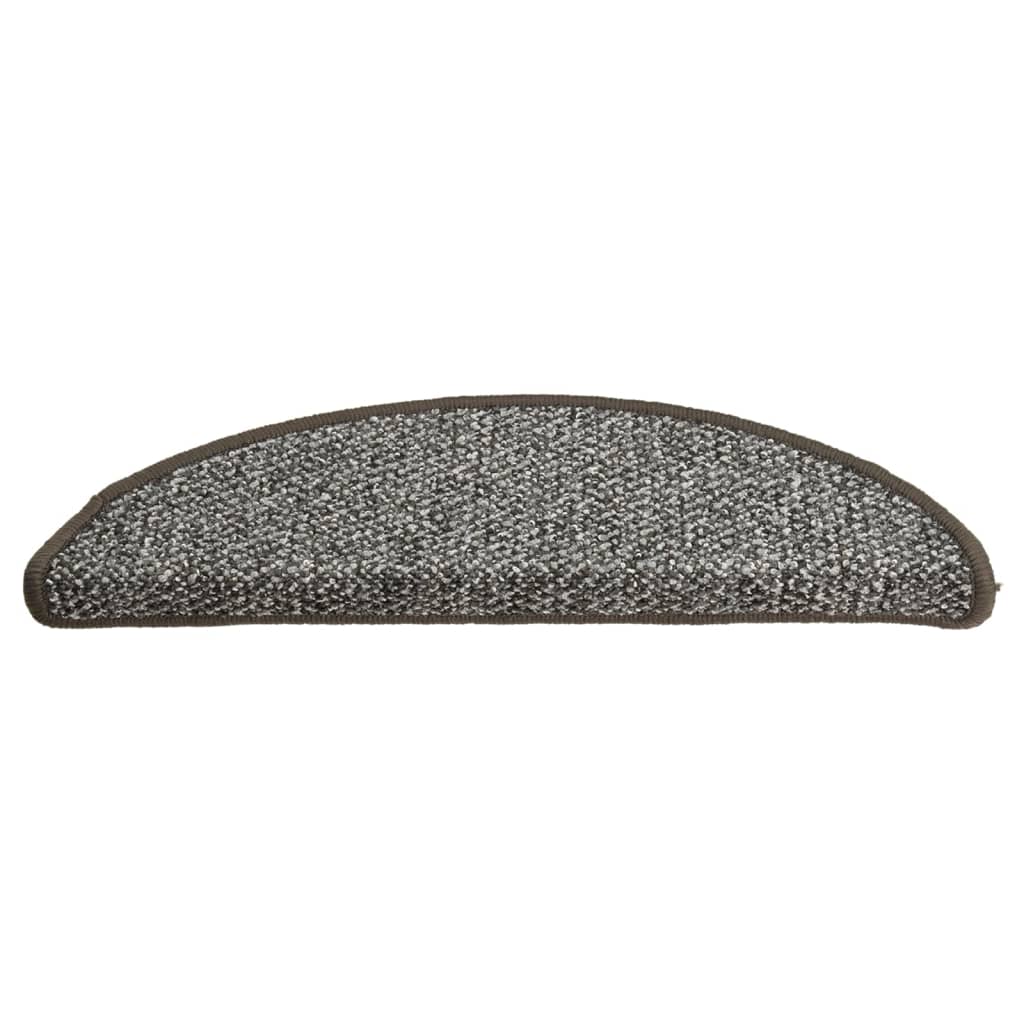 Trappetrinnstepper 15 stk antrasitt 65x21x4 cm