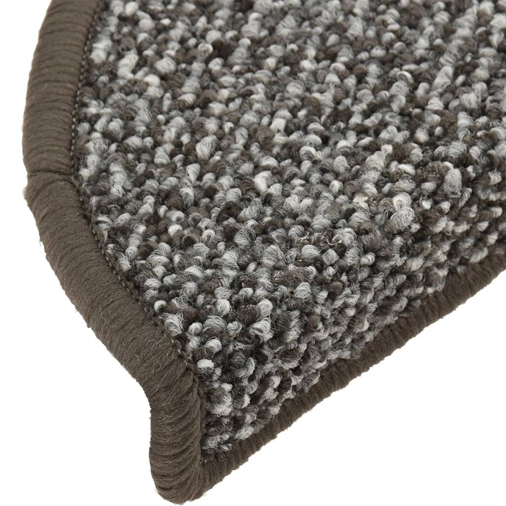 Trappetrinnstepper 15 stk antrasitt 65x21x4 cm