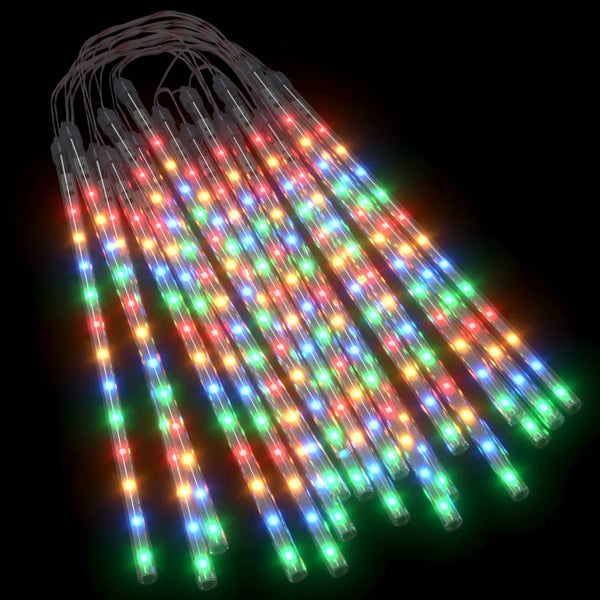 20stk Meteorlys 30 cm flerfarget 480 LED innendørs og utendørs