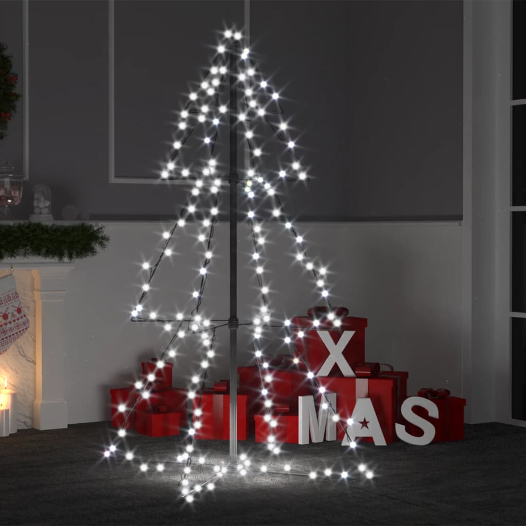 Juletrekjegle 160 LED innendørs og utendørs 78x120 cm