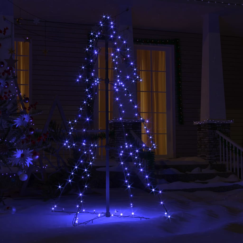 Juletrekjegle 160 LED innendørs og utendørs 78x120 cm