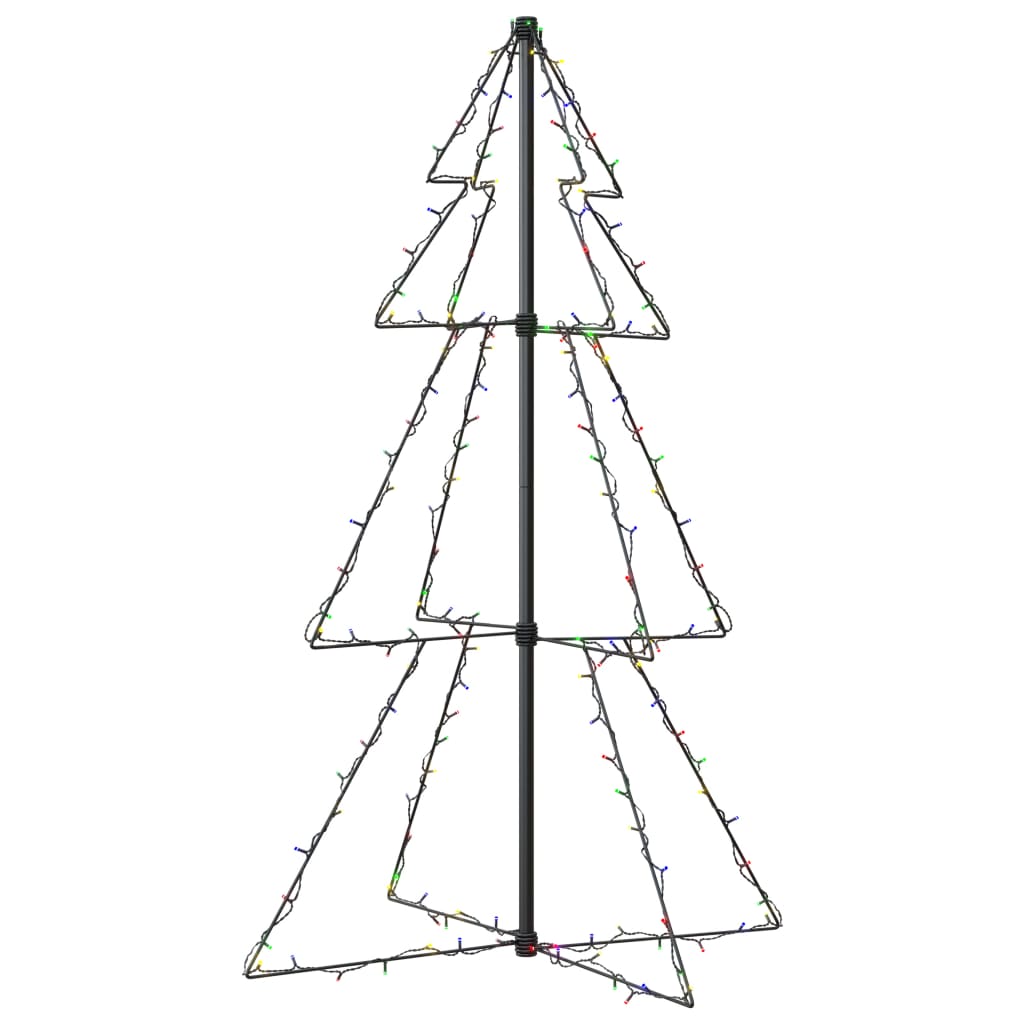 Juletrekjegle 160 LED innendørs og utendørs 78x120 cm