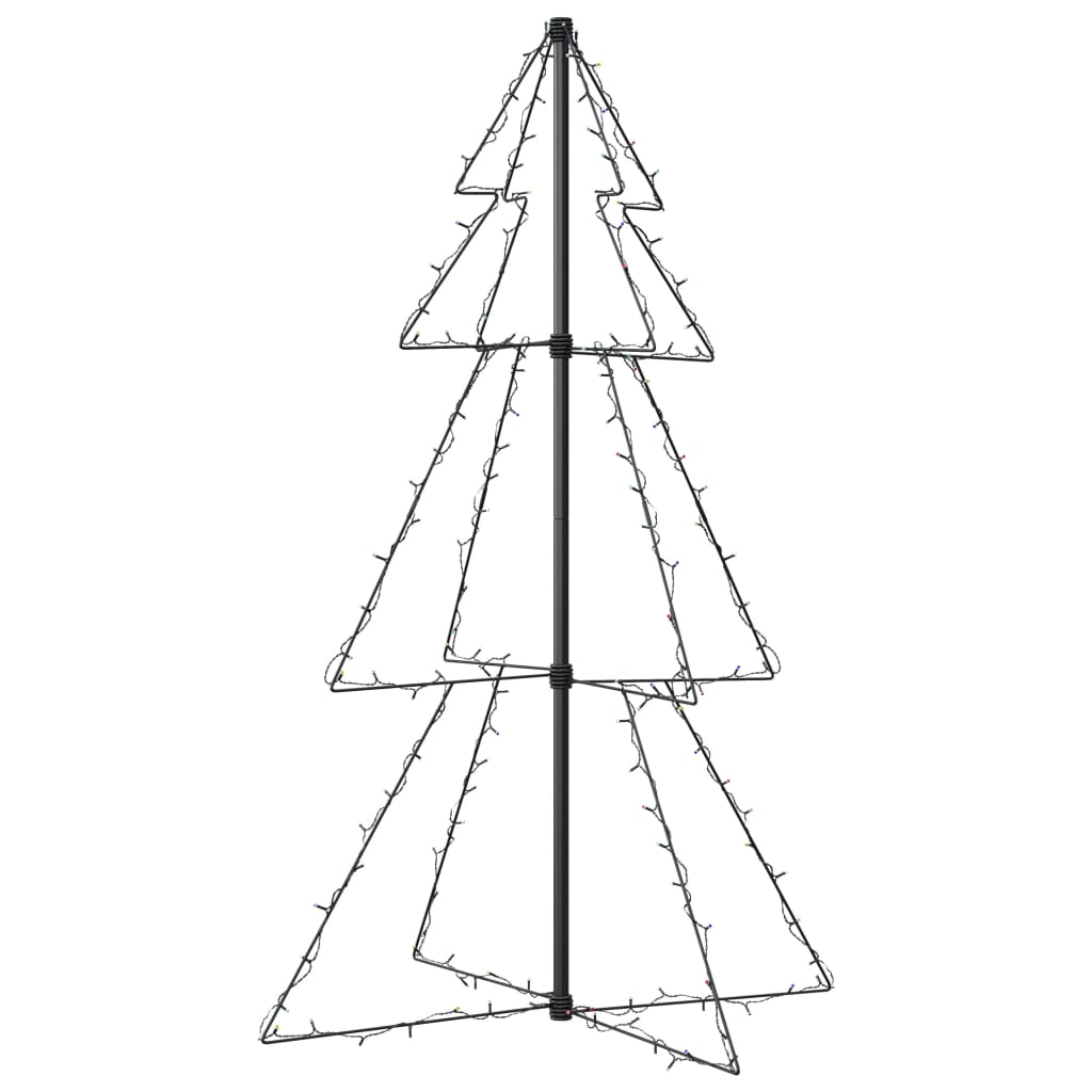 Juletrekjegle 160 LED innendørs og utendørs 78x120 cm