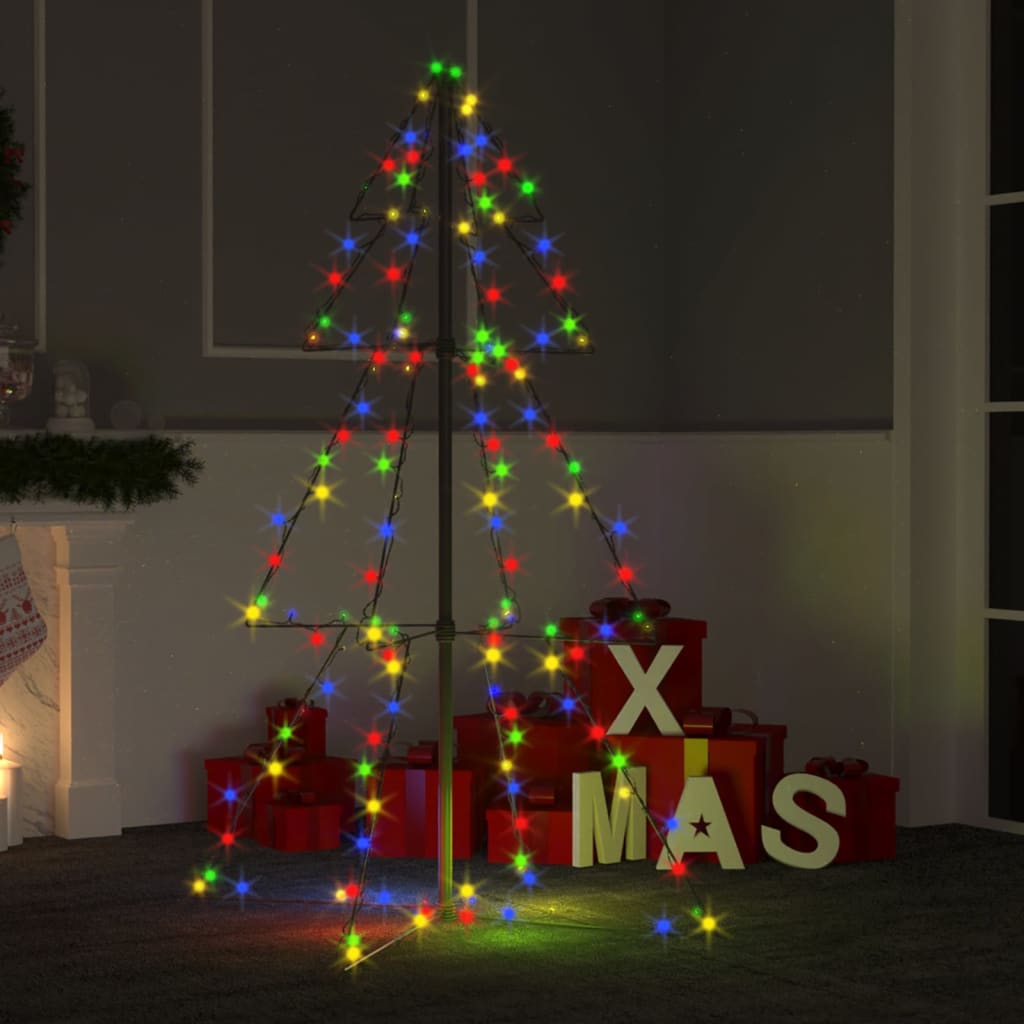 Juletrekjegle 160 LED innendørs og utendørs 78x120 cm